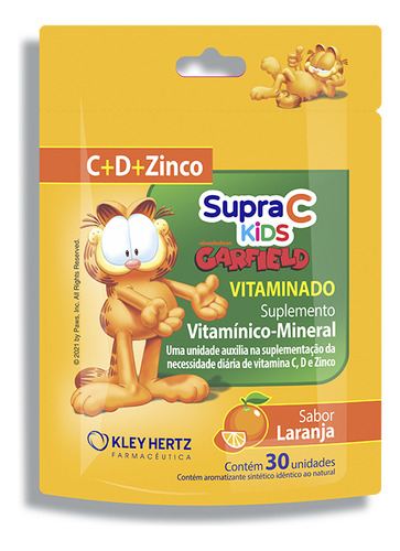 Supra C Kids Vitaminas C D Z- 30 Gomitas