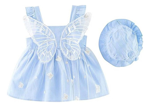 Vestido Floral Para Niñas Bebé 0 - 2 Años 