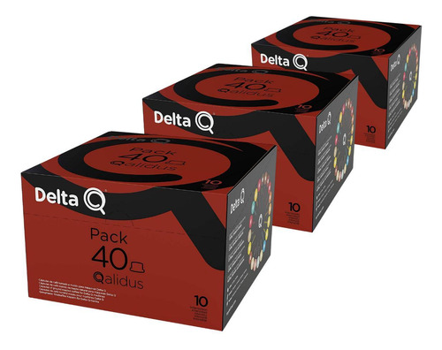 120 Cápsulas Delta Q Café Qalidus Int. 10 Pack Econômico