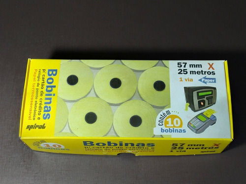 Imagem 5 de 6 de Bobina Termica Para Relogio De Ponto