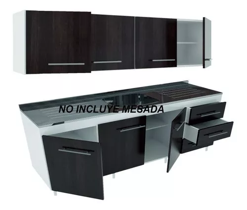 Bajo Mesada Sin Bacha Mueble Cocina Mosconi Express 1.20 Mts