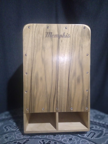 Cajón Peruano Memphis Con Woofer + Estuche