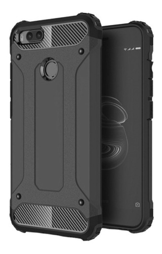 Funda Rigida Armor Para Xiaomi Mi A1 + Templado