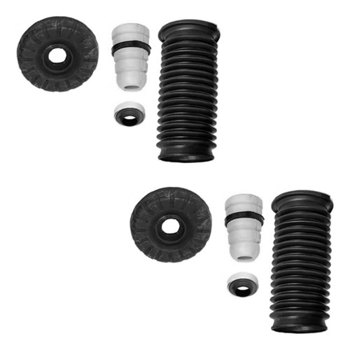 Kit Coxim Batente Coifa Amort Onix Prisma Joy 12 A 21 Axios