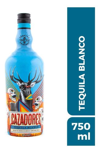 Tequila Cazadores Blanco Día De Muertos 750ml