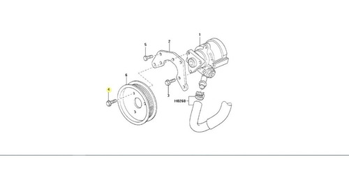 Tornillo Bomba Direccion Hidraulica F-100 Ranger Maxion