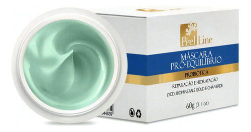 Máscara Pró-equilíbrio Probiótica 60g Peel Line Tipo de pele Oleosa