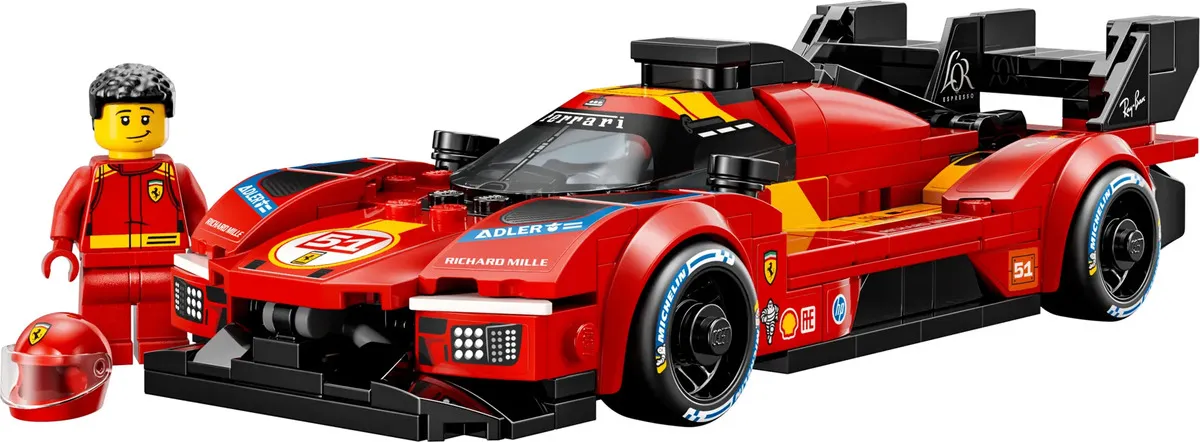 Lego Speed Champions Ferrari 499p 77261 329 Peças 329 Ferrari 499p
