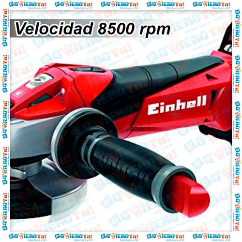 Amoladora Angular Inalambrica Einhell A Bateria Te-ag 18 18v