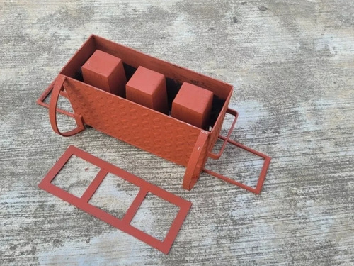Molde Block Hueco 12x20x40 Con Acción Mecánica De Desmolde