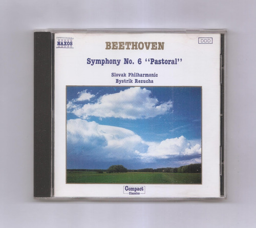 Beethoven Symphony No 6 Pastoral Bystrik Rezucha Cd Alemania