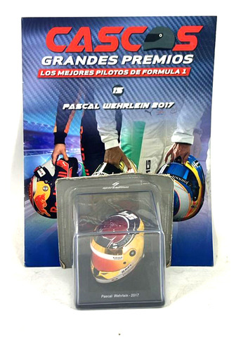 Casco Grandes Premios Pascal Wehrlein Año 2017 N 15