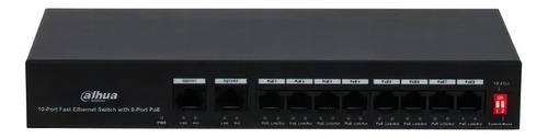 Switch Poe De 10 Puertos Fast Ethernet/ 8 Puertos Poe 10 /vc