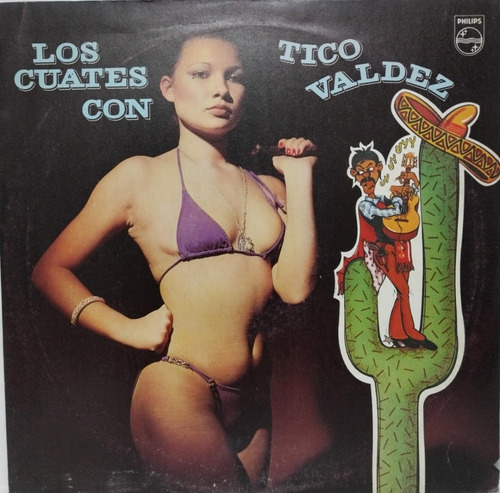 Los Cuates Con Tico Valdez Lp Vinilo La Cueva Musical