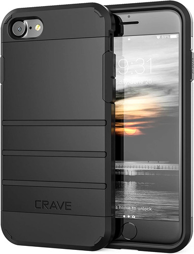 Crave Funda Compatible iPhone SE 2020, iPhone 8, iPhone 7, F