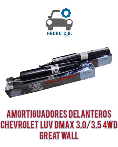 Amortiguadores Delanteros Para Chevrolet Luv Dmax 3.0/3.5 4w