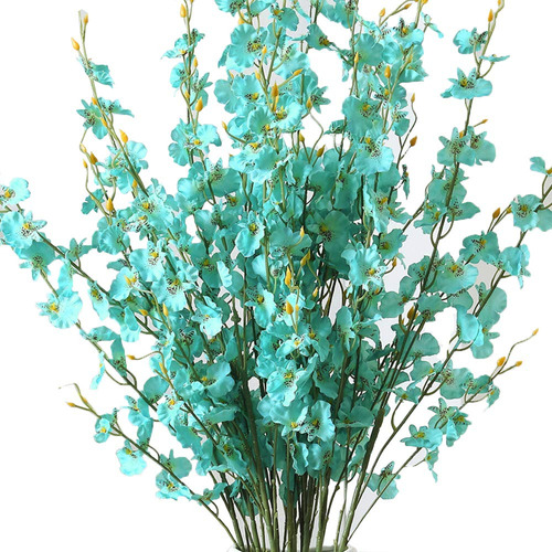 Li Hua Cat Flor Artificial Falsa Plastico 10 Pieza Orquidea