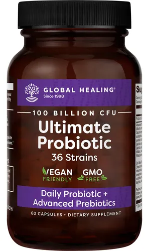 Global Healing Floratrex - Suplemento De Mezcla Probitica Co