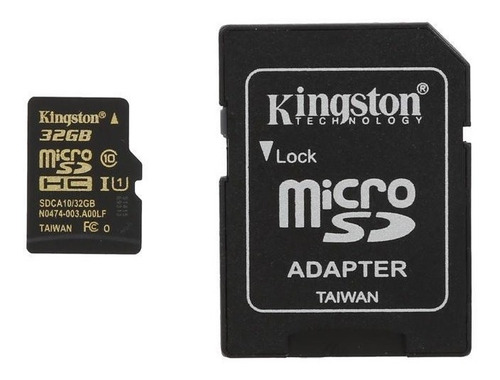 Micro Sd Hc 32gb Clase 10 Kingston 90mb/s 45mb/s Uhs-i Ultra