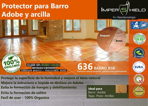 Sellador Para Barro ( Piso, Tejas, Ladrillos, Adobes, Etc.)