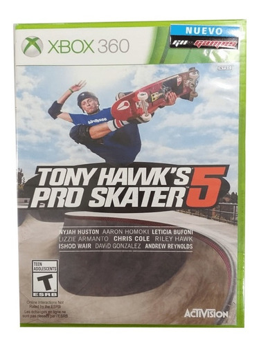 Tony Hawk's Pro Skater 5 Xbox 360