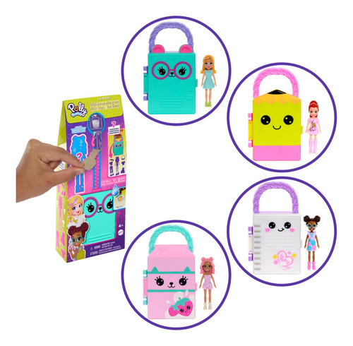 Polly Pocket Set De Juego Multicolor Con Muñeca