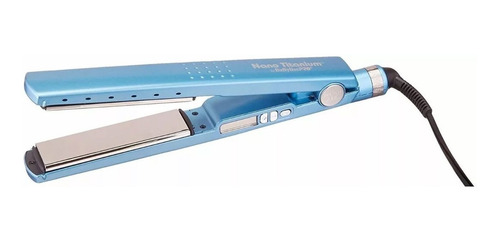Plancha Cabello Babyliss Pro Nano Titanium 1 1/4 Babnt2091 Color Azul