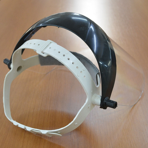 Imagem 3 de 6 de Protetor Facial Incolor 8'' Visor Policarbonato Proteção Uv