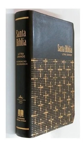 Biblia Rvr1960 Mediana Letra Grande Negro Et Rvr065cLG