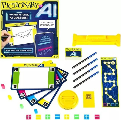 Mattel Games Pictionary Vs Ai Inteligencia Artificial