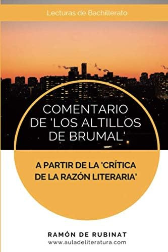 Libro: Comentario De Los Altillos De Brumal A Partir De La C