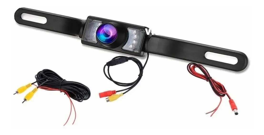 Camara De Reversa Para Portaplaca Con Visión Nocturna