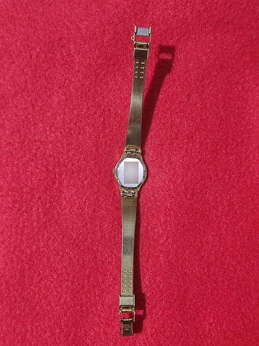 Reloj Mujer, Orient Quartz, Caratula Dorada (vintage). (Usado)
