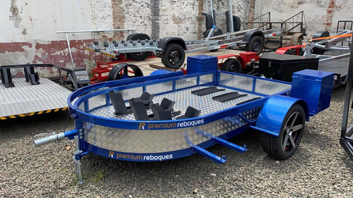 Imagem 2 de 3 de Reboque Basculante Para 3 Motos Ou Mini Buggy