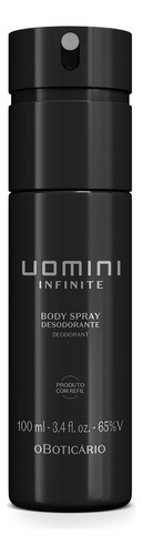 Body Spray Desodorante Uomini Infinite 100ml