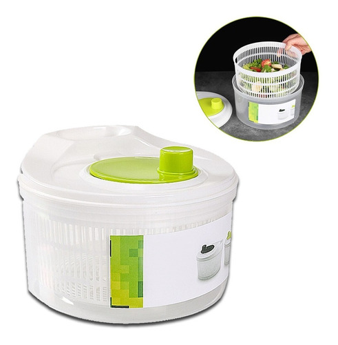 Escurridor Secador De Verduras Centrifuga Pettish Online