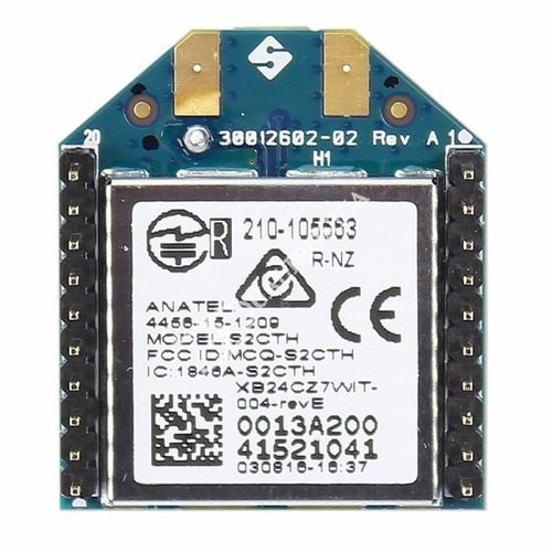 Modulo Transceiver Zigbee - Xbee Serie S2c Xb24cz7wit-004