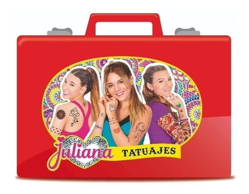 Imagen 2 de 2 de Nueva Valija Juliana Tatuajes Tattoo Original Tv