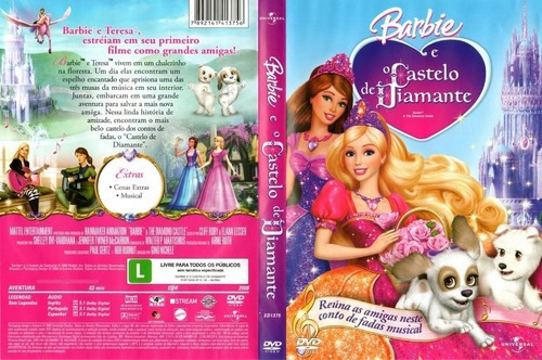 Dvd Barbie Castelo De Diamante 