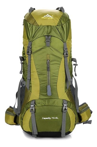 Mochila Viajera Camping 70+5l Impermeable