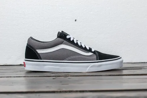 Tenis Vans Old Black Pewter Gris 6hr0