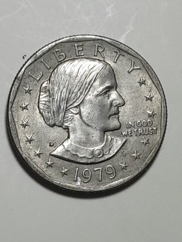 Moneda Susan B Anthony Dollar 1979