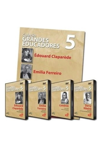 Dvds Grandes Educadores 5 Editora Cedic Dvds Pedagógicos