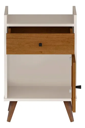 Velador Con Puerta Be Perla Caramelo - Be Design