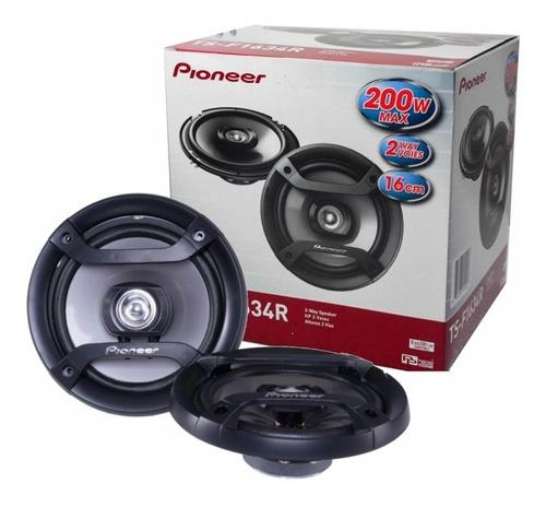 Cornetas Pioneer Ts-f1634r 6.5 Pulgadas 200w 4 Ohm ( Par )