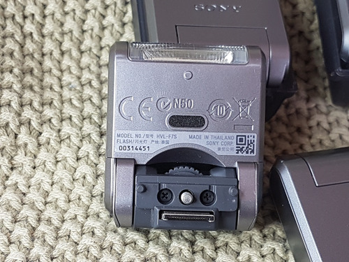 Flash Original Hvl-f7s P/sony Nex 3,5,c3 E F3 12x Sem Juros!