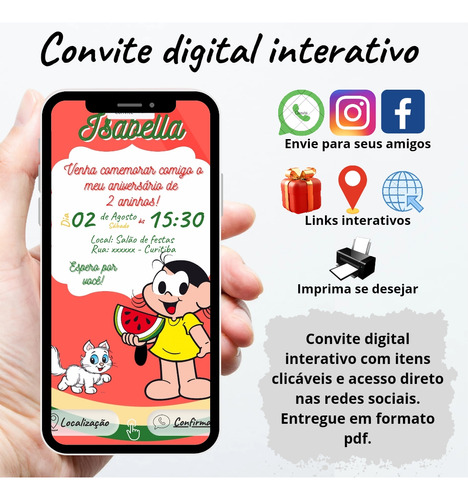 Convite Digital Interativo