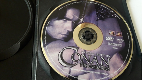Conan El Barbara Dvd Video Original (sin Caratula) Usado