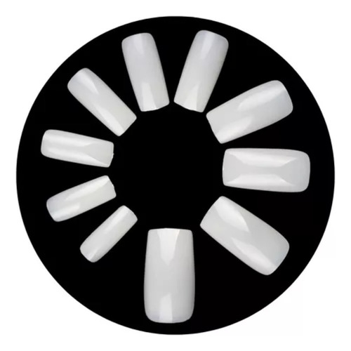 50 Unhas Postiças Fáceis De Fazer/decorar Kit Com 50 Unidade