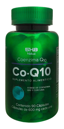 Co-q10 Coenzima 5h8 90 Capsulas Con 600 Mg Cada Una